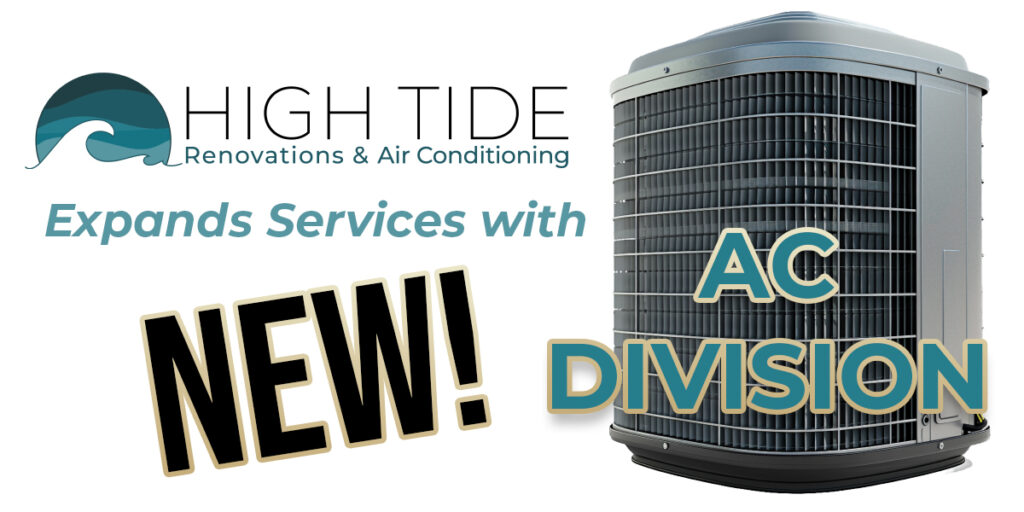 High Tide Renovations Expands Services with New AC Division