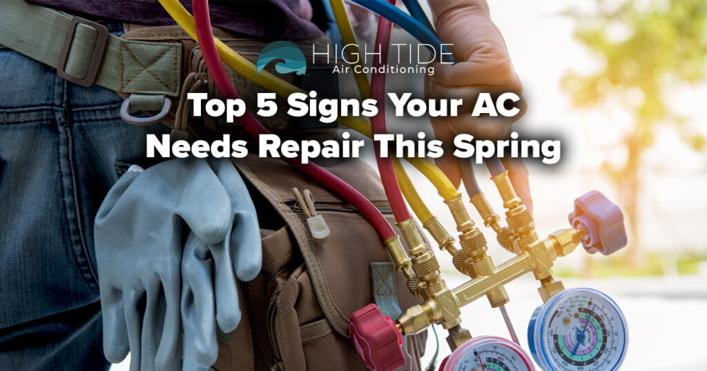 Top 5 Signs Your AC Needs Repair This Spring